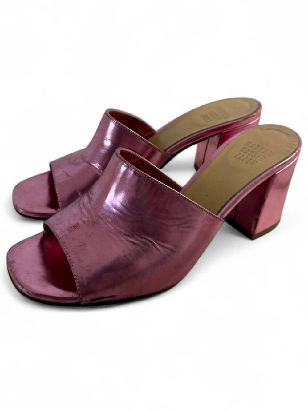Maryam Nassir Zadeh Women's Pink Mules